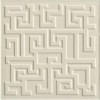 Матовый Versace Greek 3D Crema 40x40